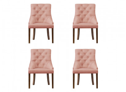 4x Chesterfield Sessel Lounge Club Polster Stuhl Stühle Sitz Garnitur Lehn